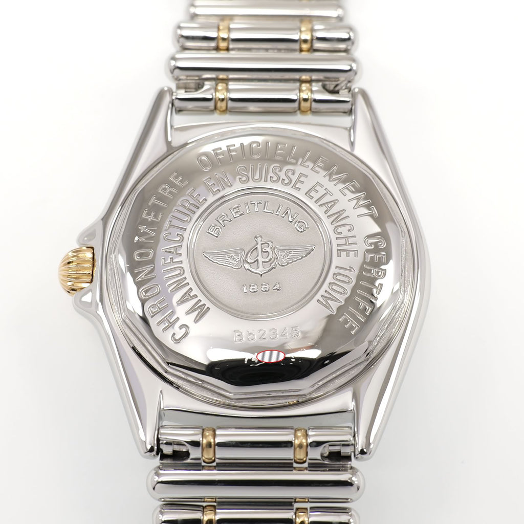 Breitling Callistino B52345 stainless steel screw down case back