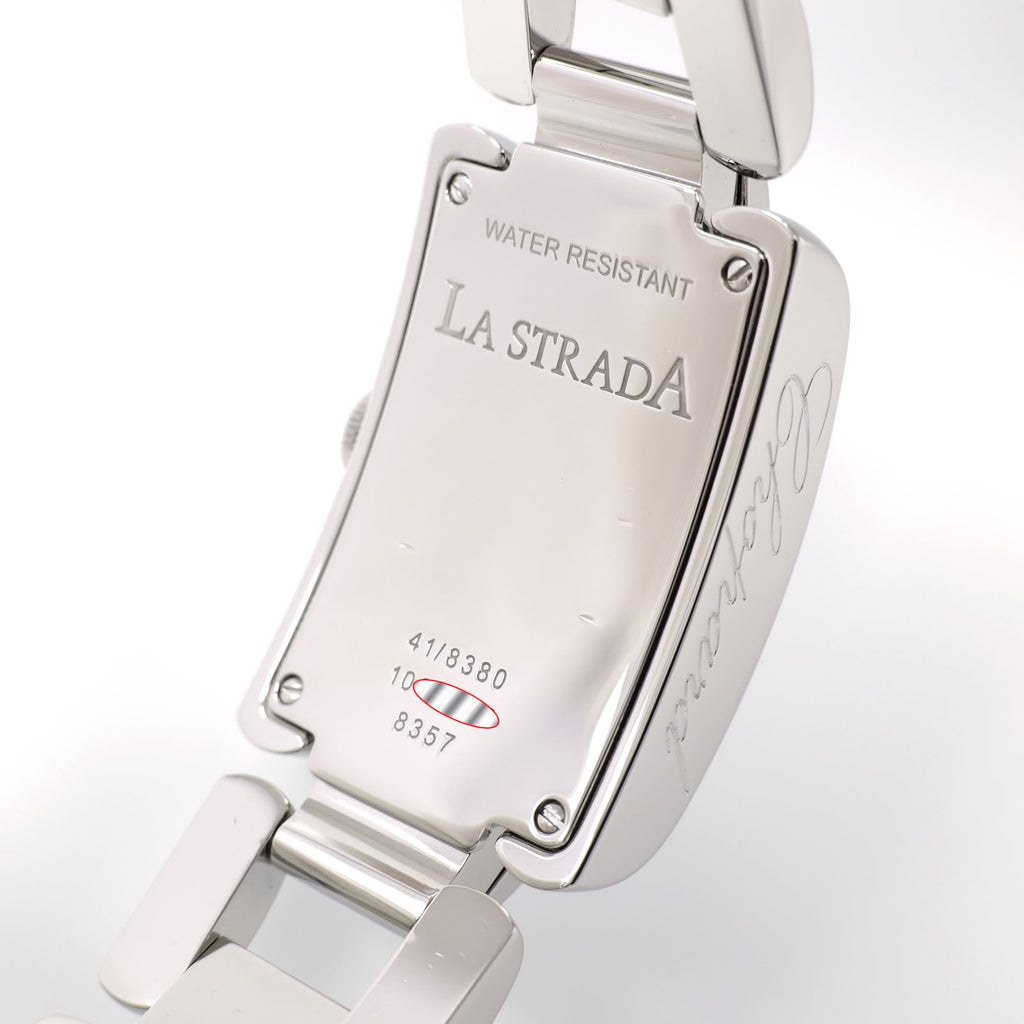 Chopard La Strada 41/8380 stainless steel case back