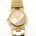 Gucci 3300L 18k Gold Plated case back