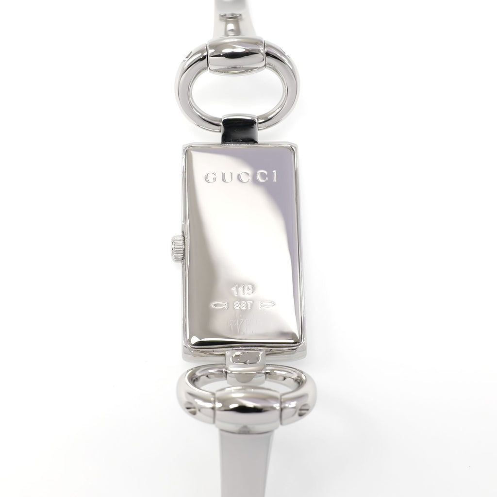 Gucci Tornabuoni 119 stainless steel case back