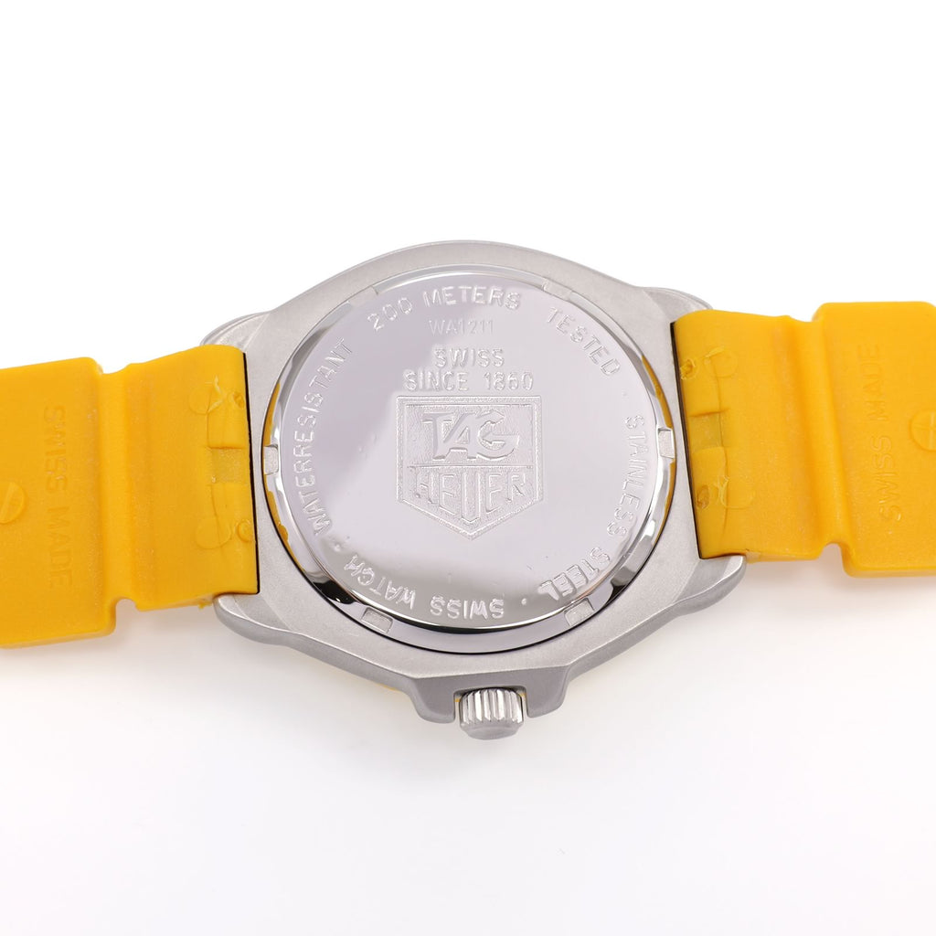 TAG Heuer Formula 1 stainless steel screw down case back