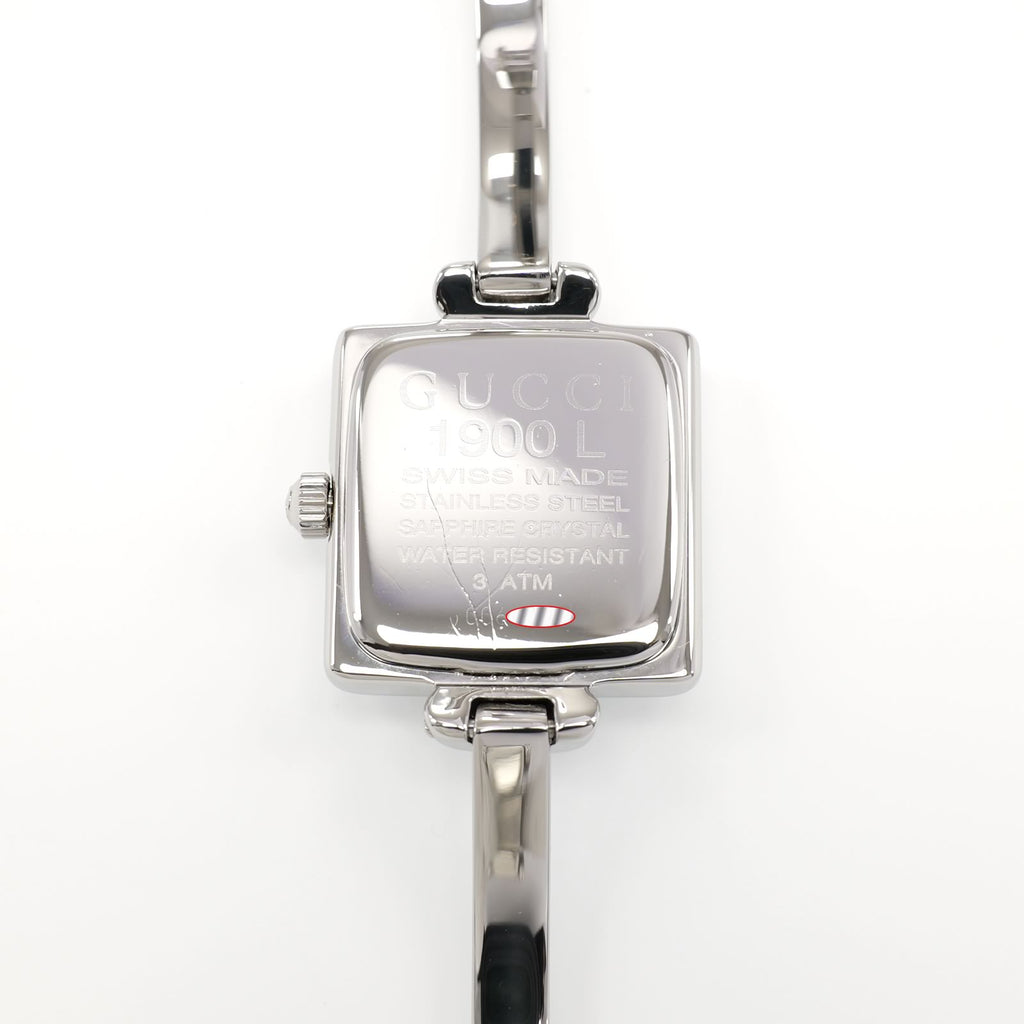 Gucci 1900L Stainless Steel case back