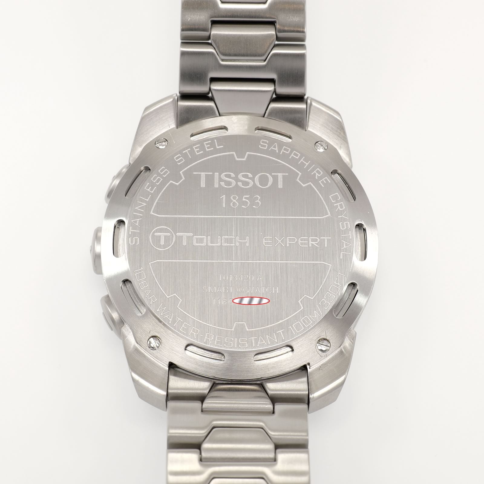 Tissot T-Touch Expert T013420A stainless steel case back