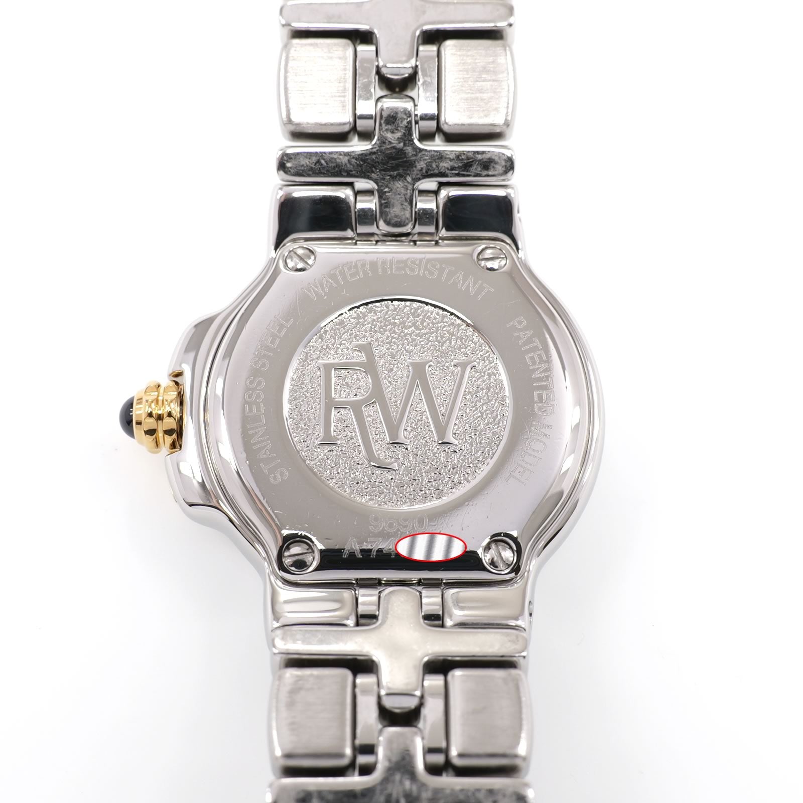 Raymond Weil Parsifal 9690 stainless steel case back