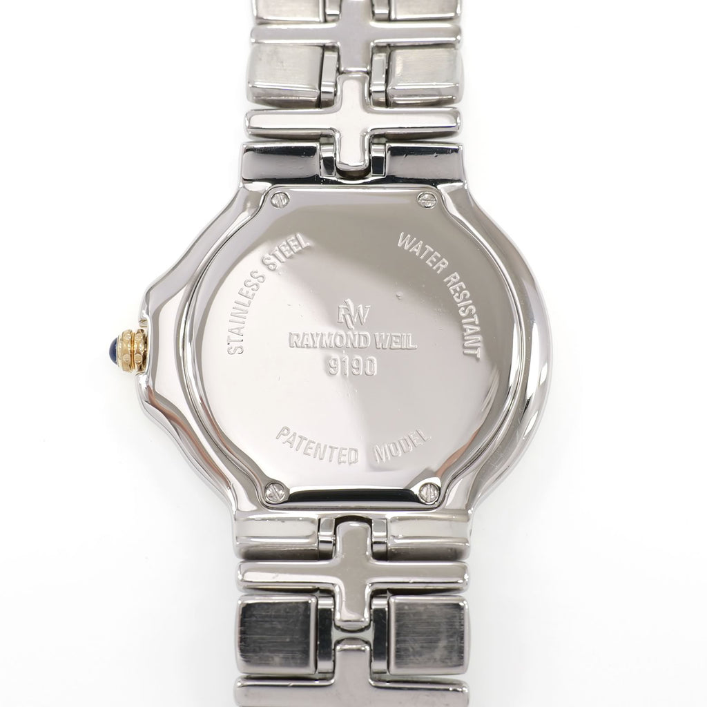 Raymond Weil Parsifal 9190 stainless steel case back