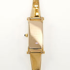Gucci 1500L 18k Gold Plated case back
