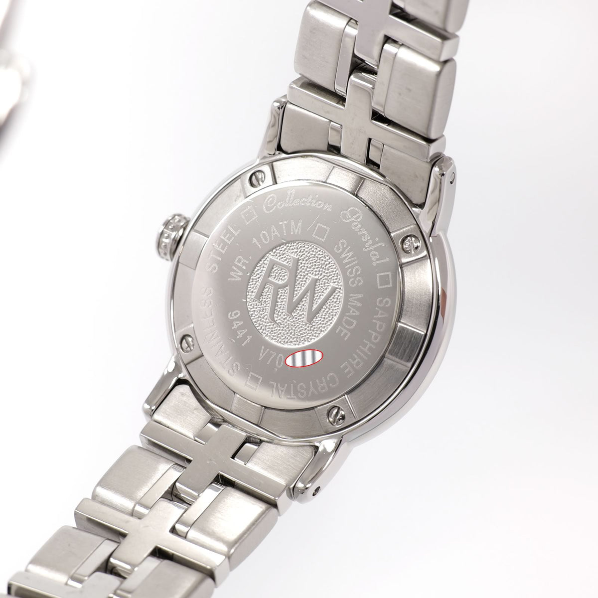 Raymond Weil Parsifal 9441 stainless steel case back