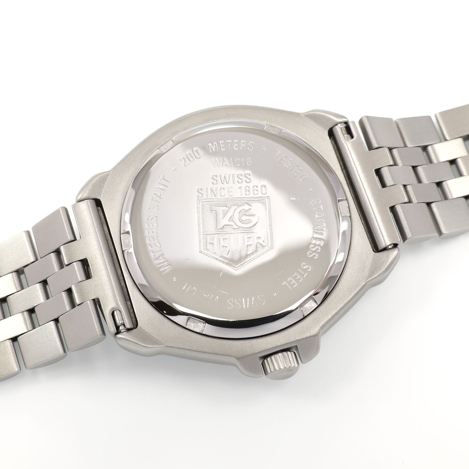 TAG Heuer Formula 1 WA1216 stainless steel screw down case back