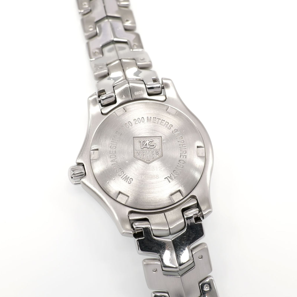 TAG Heuer Link WJF1312 stainless steel screw down case back