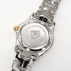 TAG Heuer Link WJF1353 stainless steel screw down case back