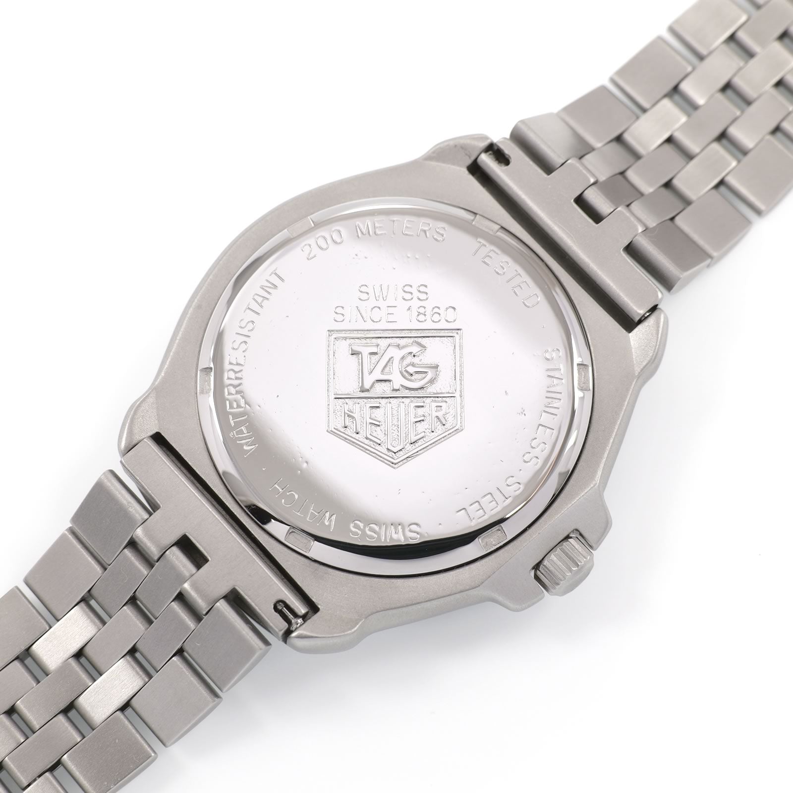 TAG Heuer Formula 1 374.513 stainless steel screw down case back