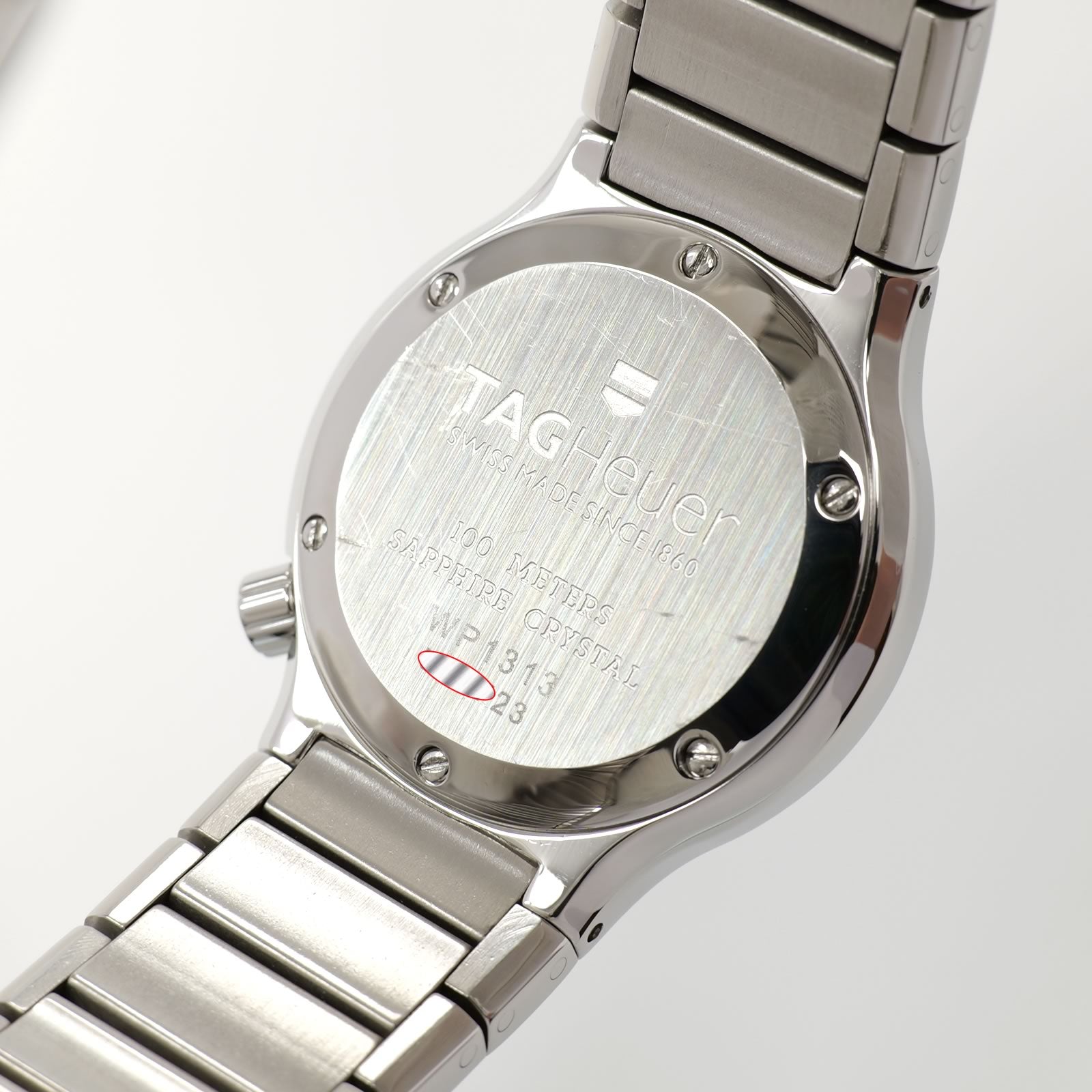 TAG Heuer Alter Ego WP1313 stainless steel case back