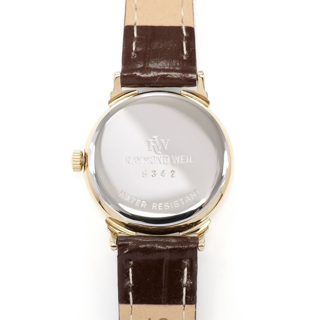 Raymond Weil Geneve 5342 stainless steel case back