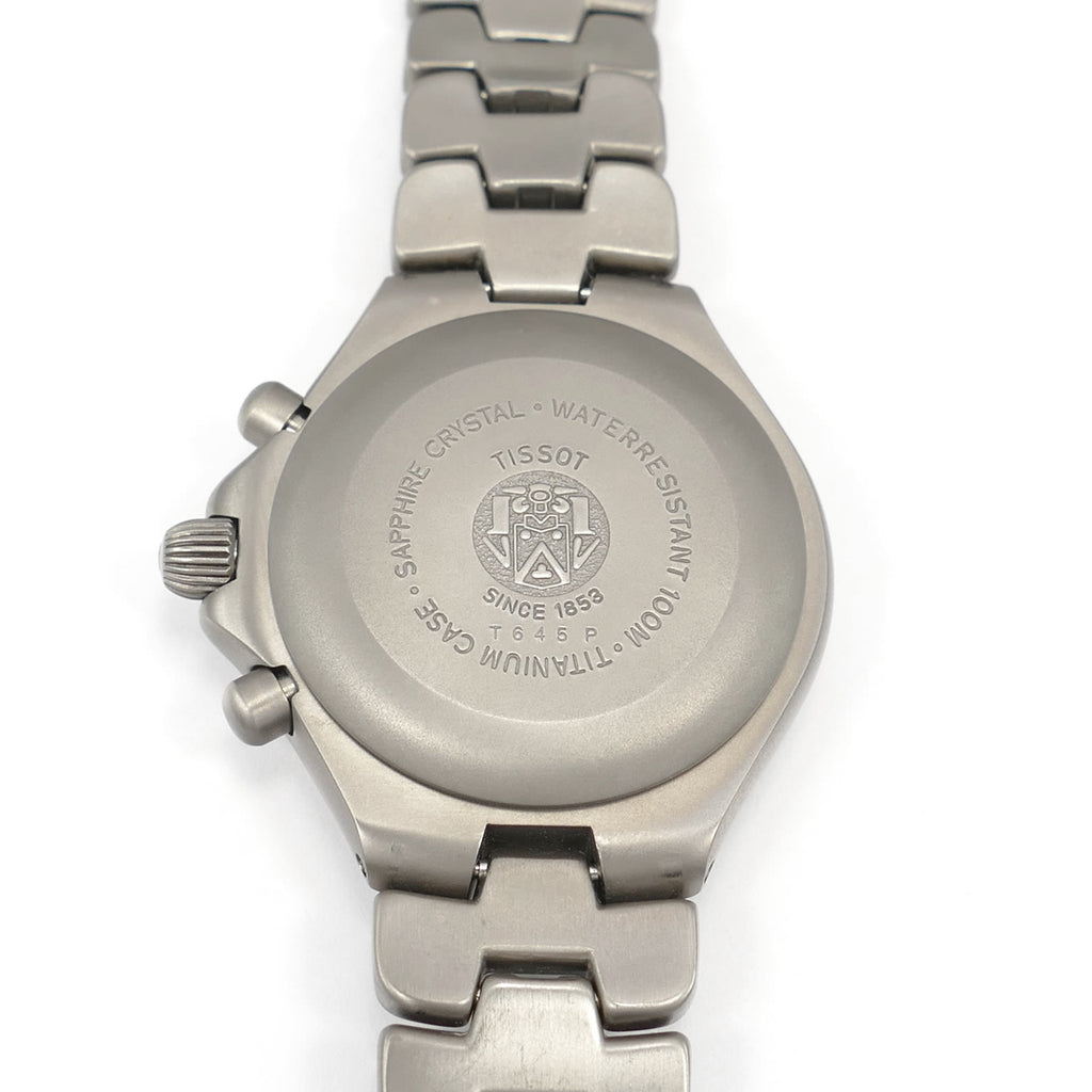 Tissot Titanium T645P case back