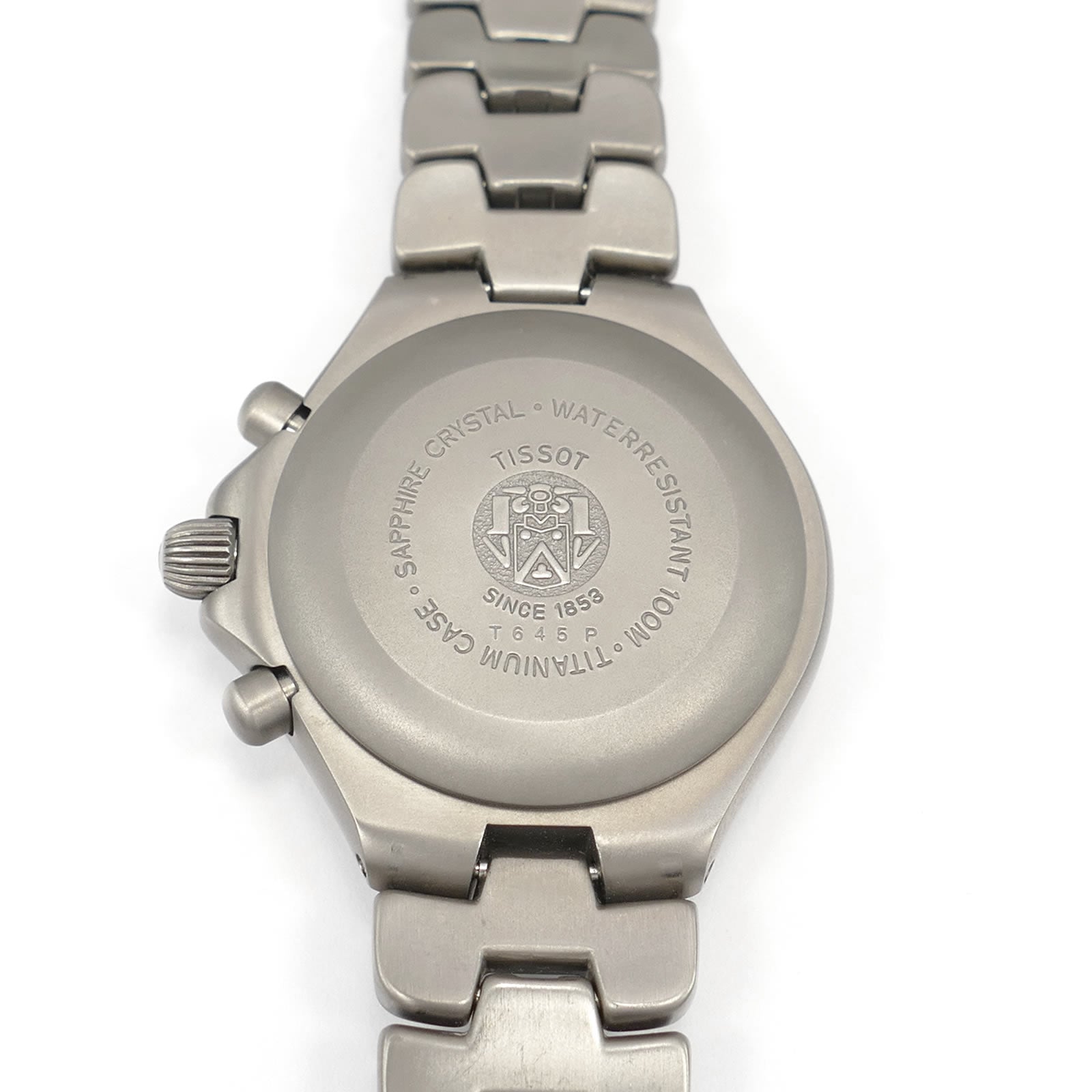 Tissot Titanium T645P case back