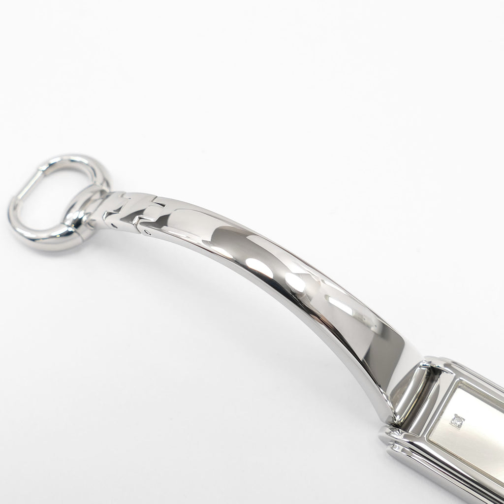 Gucci G-Line 109 stainless steel bangle top
