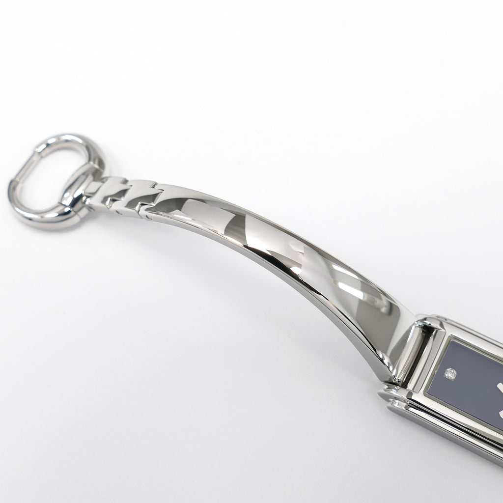 Gucci G-Line 109 stainless steel bangle top