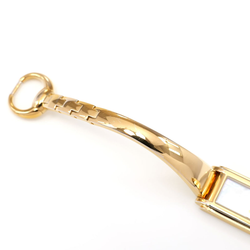 Gucci G-Line 18k Gold Plated bangle top