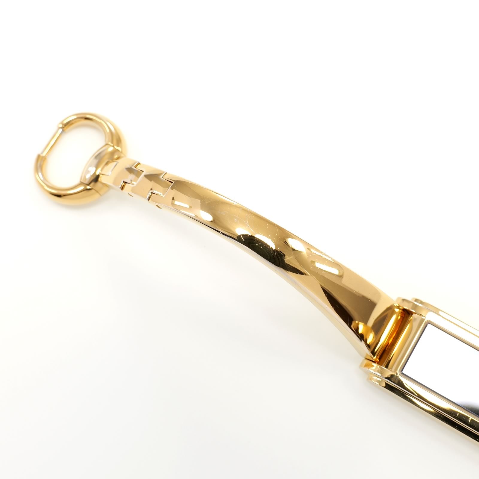 Gucci G-Line 109 18k Gold Plated Bangle top