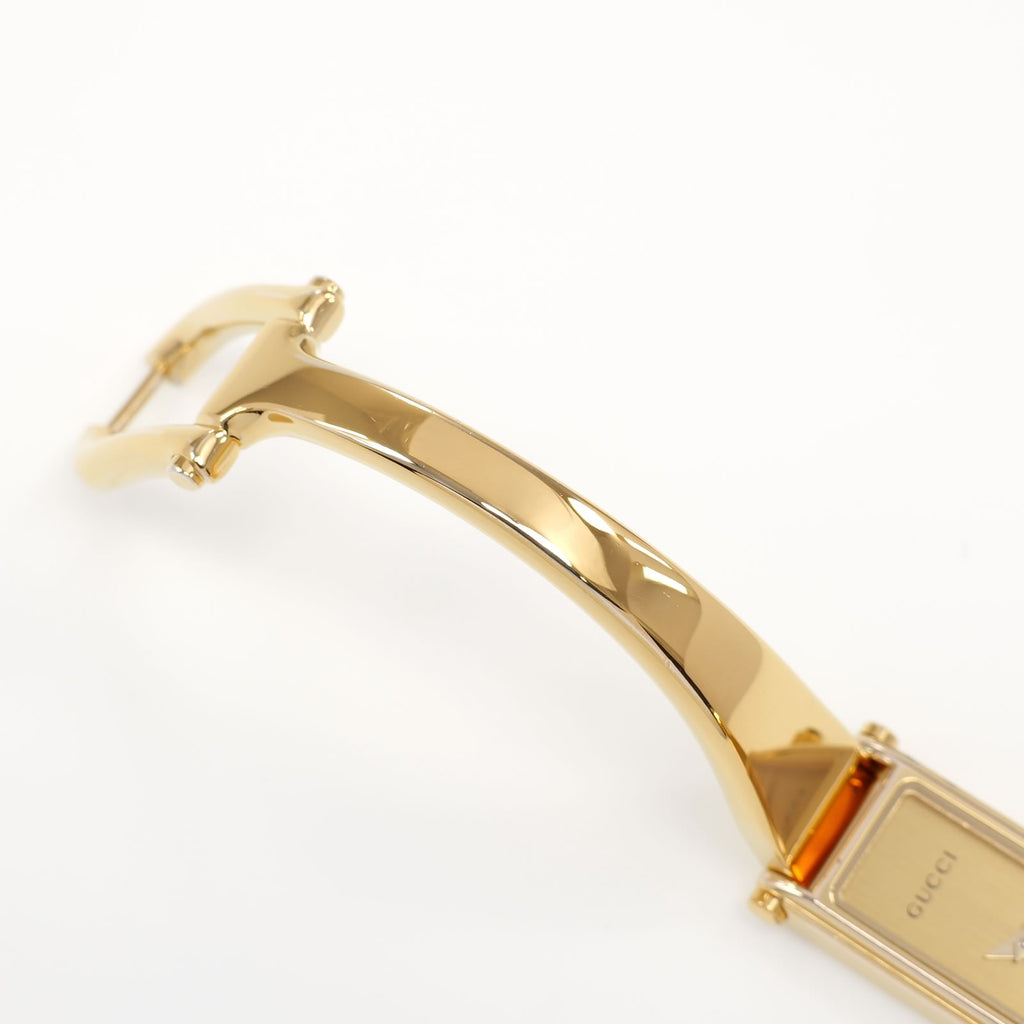 Gucci 1500L 18k Gold Plated Bangle top
