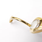 Gucci 103 Horsebit 18k Gold plated bangle top