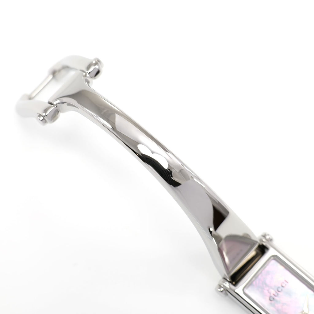 Gucci 1500L stainless steel bangle top