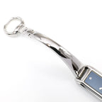 Gucci G-Line 109 stainless steel bangle top