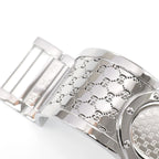 Gucci Twirl 112 stainless steel bangle top