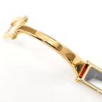 Gucci 1500L 18k Gold Plated Bangle top