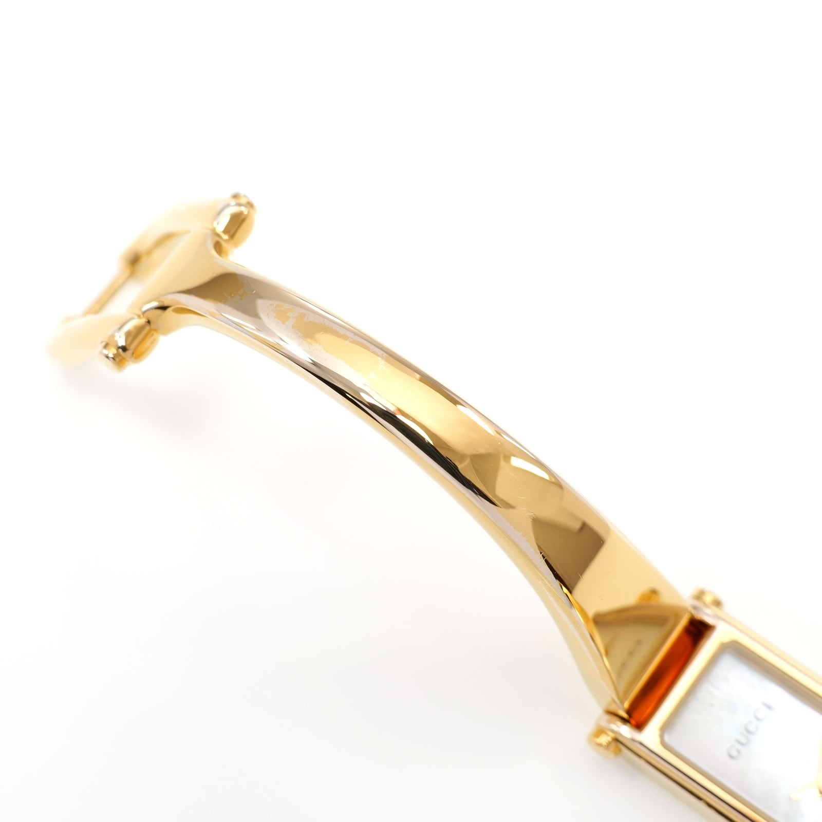Gucci 1500L 18k Gold Plated Bangle top