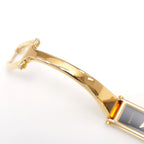 Gucci 1500L 18k Gold Plated Bangle top