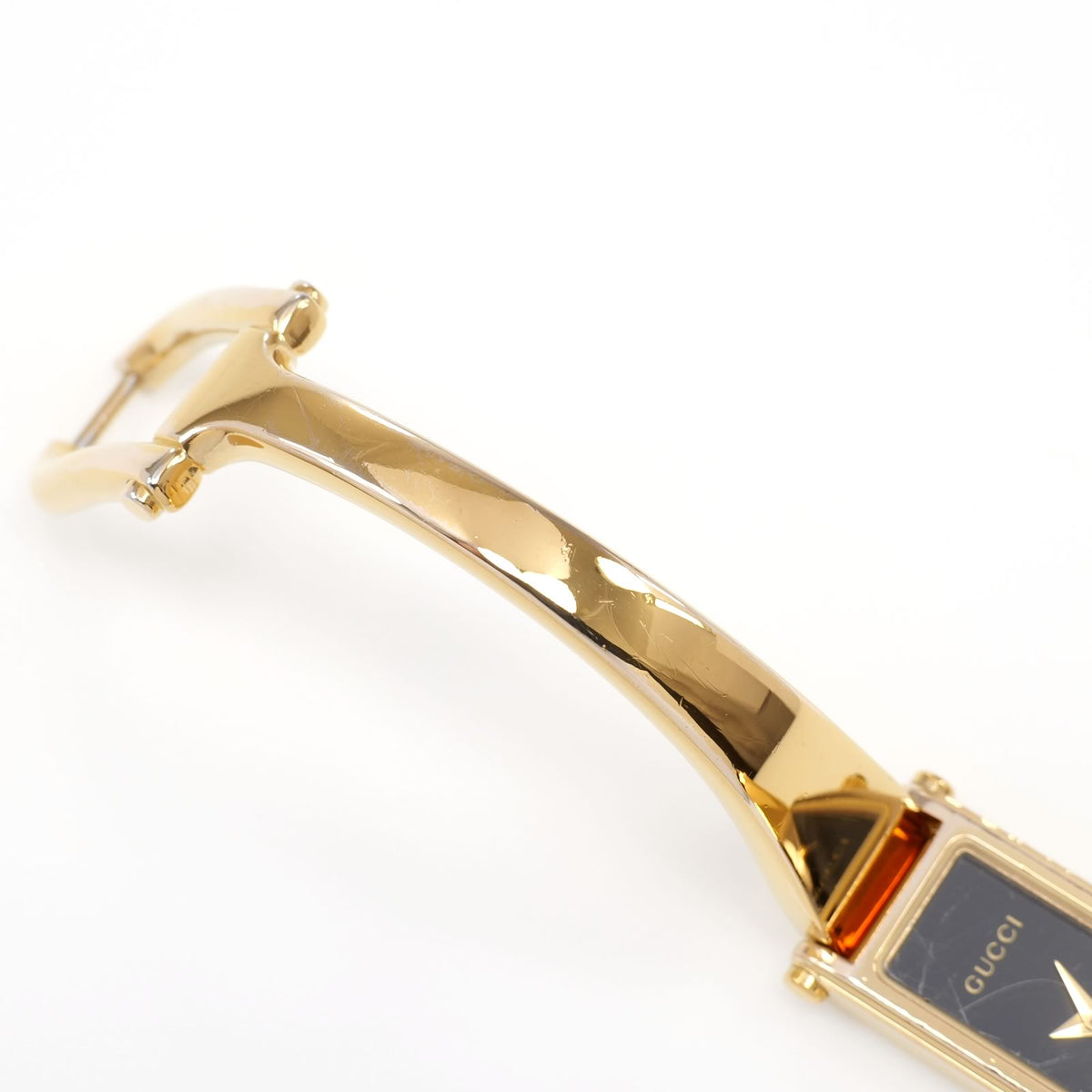 Gucci 1500L 18k Gold Plated Bangle top