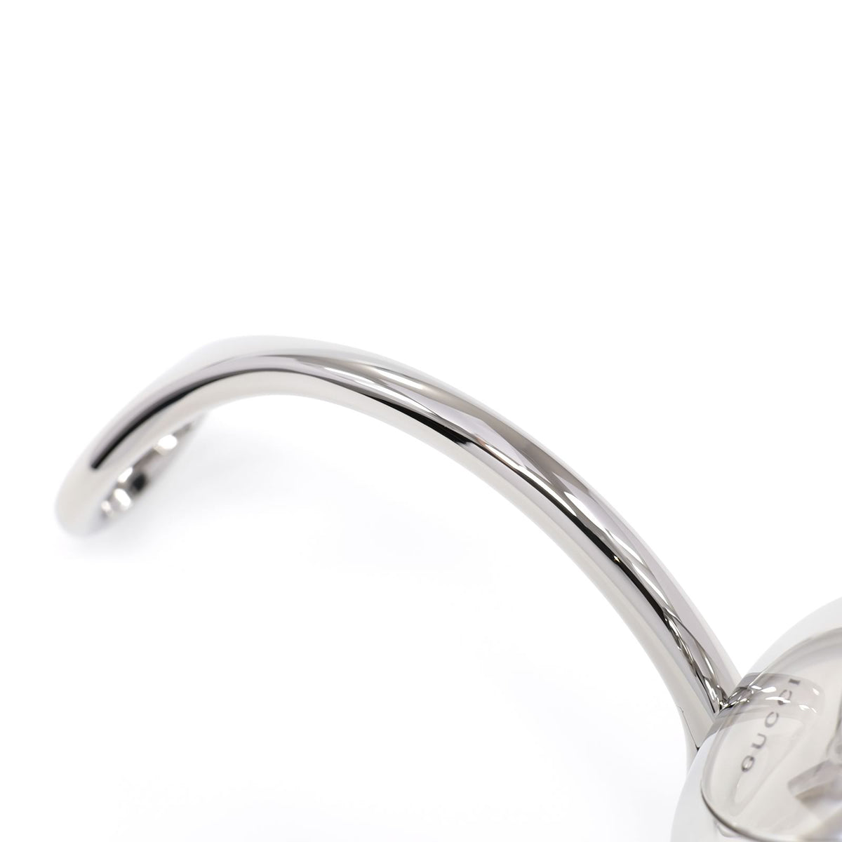 Gucci Horsebit 103 stainless steel bangle top