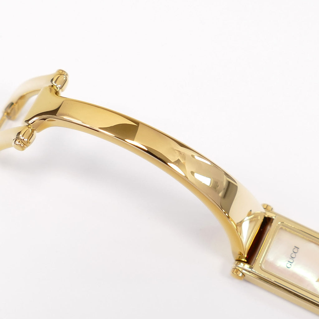 Gucci 1500L 18k Gold Plated Bangle top