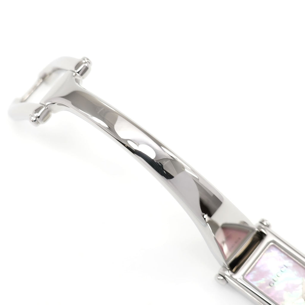 Gucci 1500L stainless steel bangle top