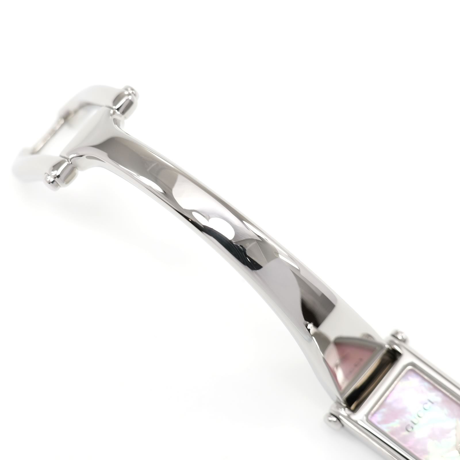 Gucci 1500L stainless steel bangle top