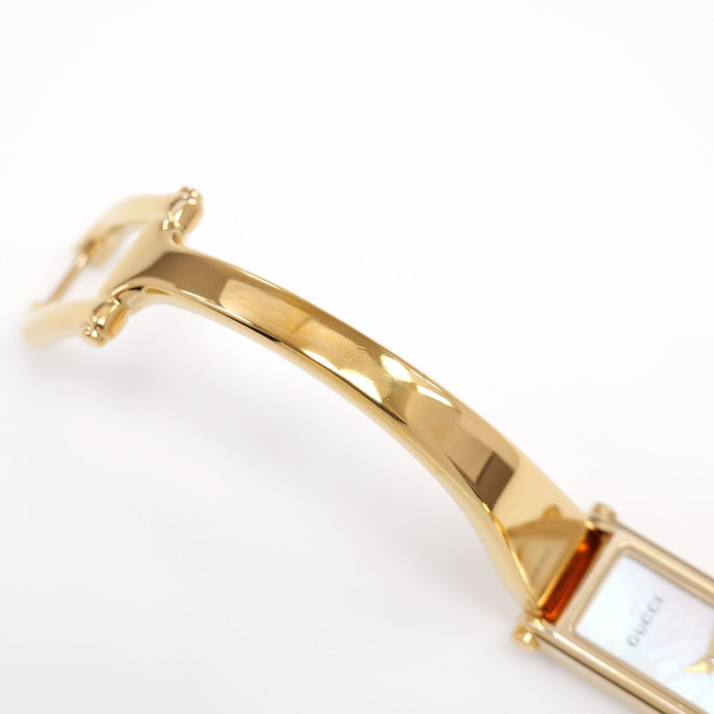 Gucci 1500L 18k Gold Plated Bangle top