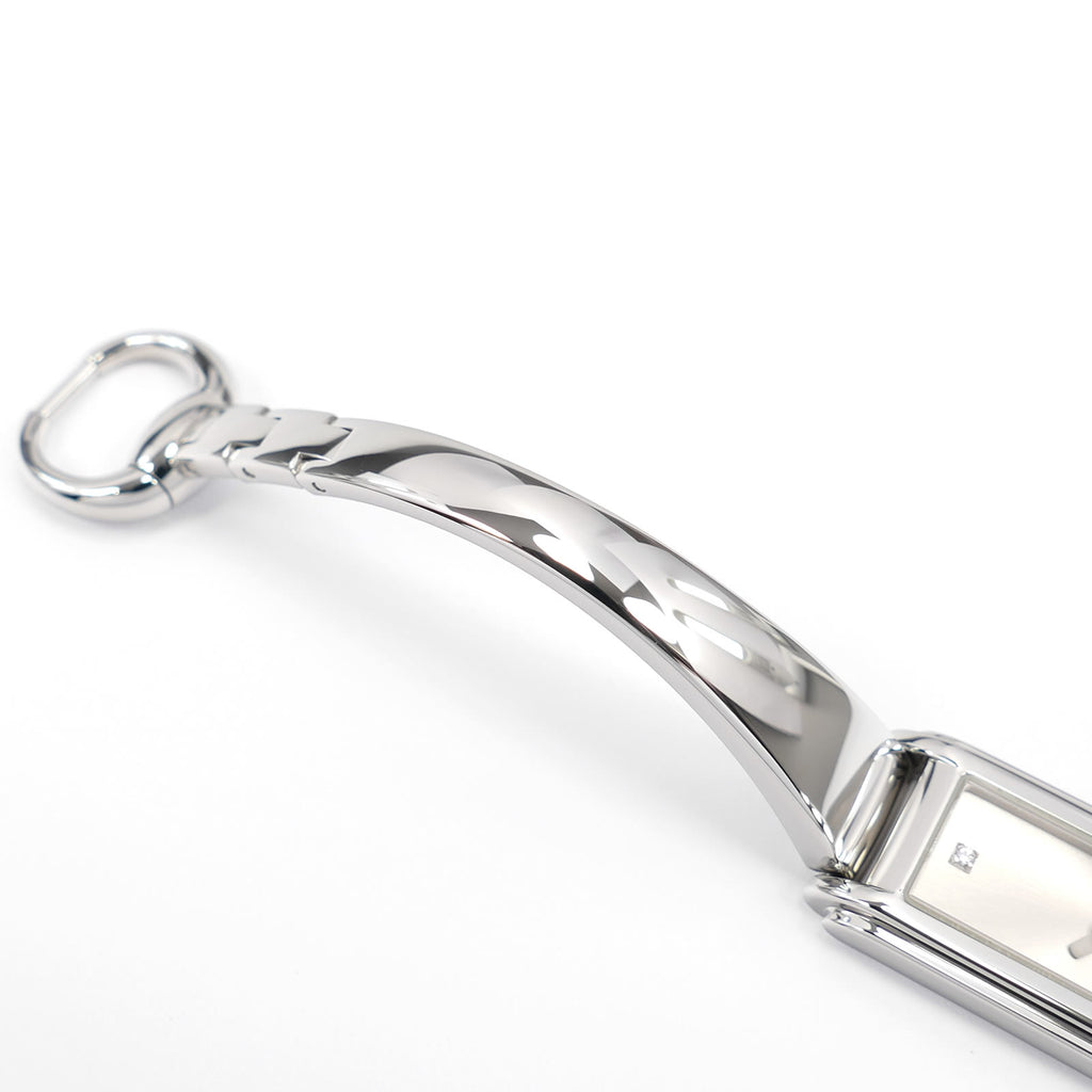 Gucci G-Line 109 stainless steel bangle top