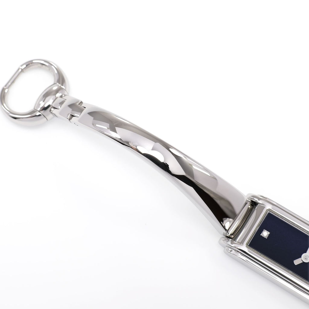 Gucci G-Line 109 stainless steel bangle top