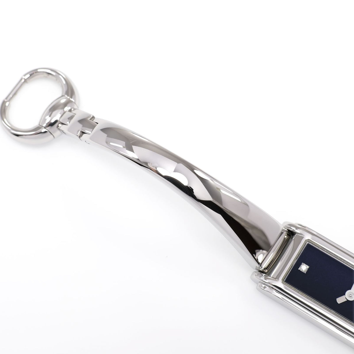 Gucci G-Line 109 stainless steel bangle top