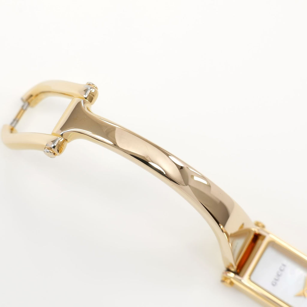 Gucci 1500L 18k Gold Plated Bangle top