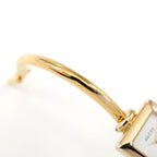 Gucci 1900L 18k Gold Plated Bangle top