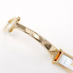 Gucci 1500L 18k Gold Plated Bangle top