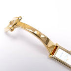 Gucci 1500L 18k Gold Plated Small Bangle top