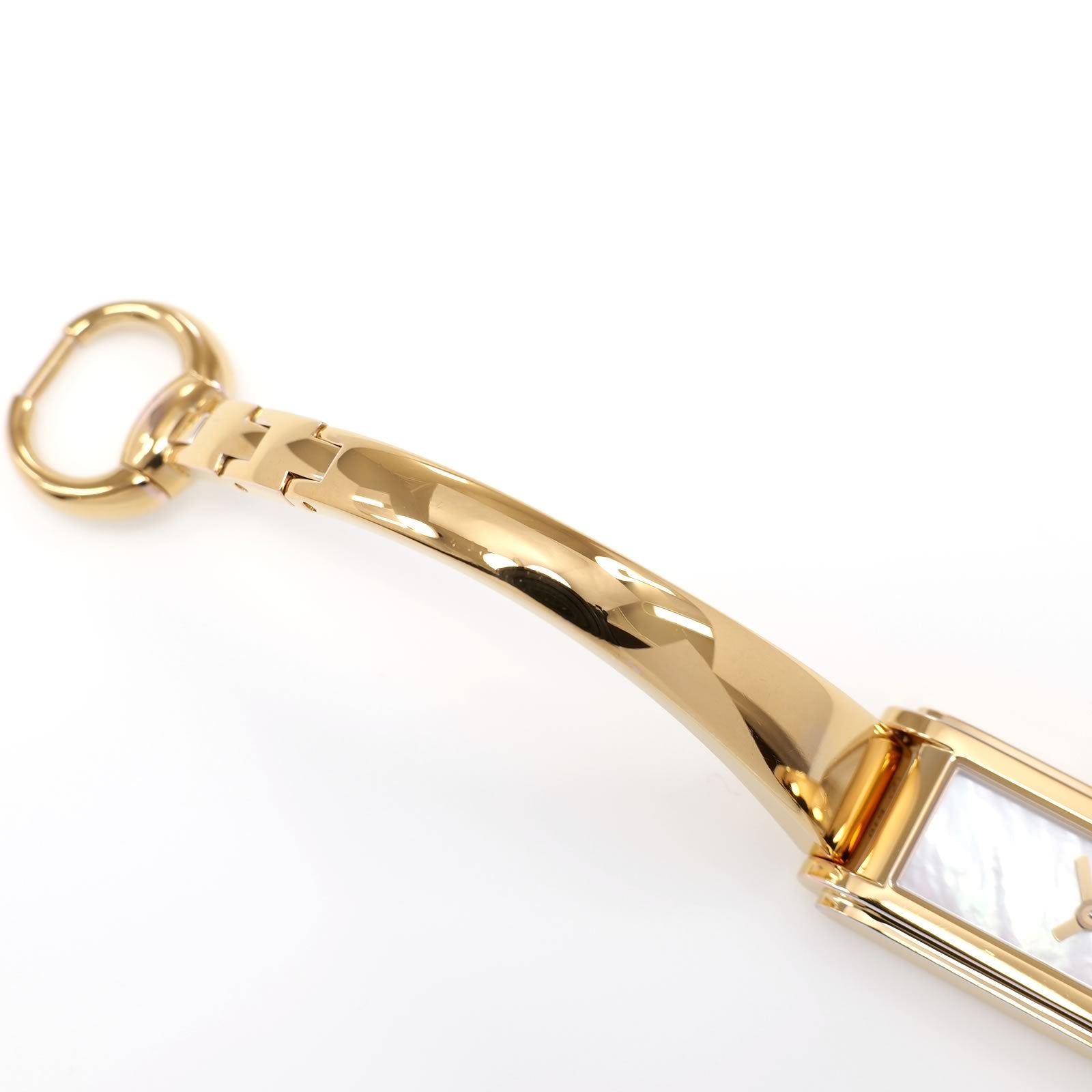 Gucci G-Line 109 18k Gold plated Bangle top
