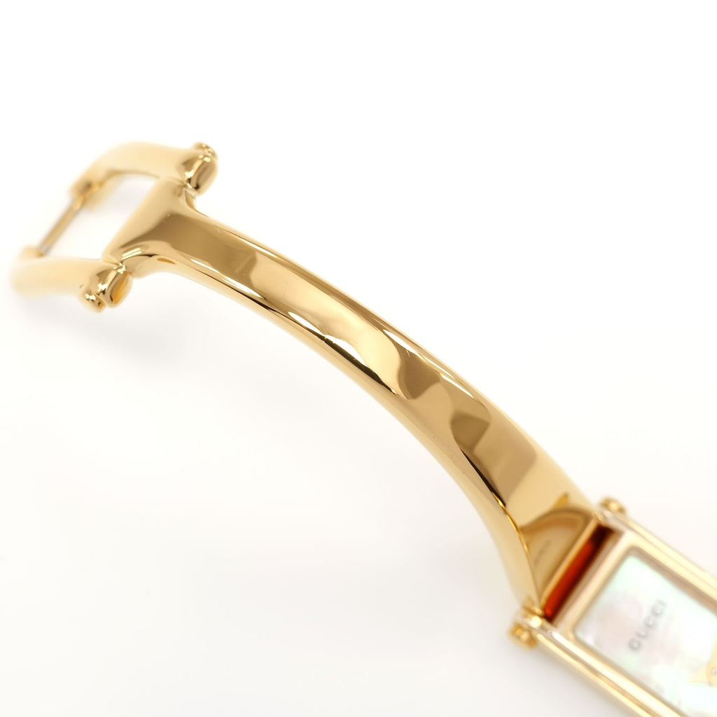 Gucci 1500L 18k Gold Plated Bangle top