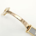 Gucci 1500L 18k Gold Plated Bangle top
