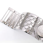 Gucci Twirl 112 stainless steel bangle top