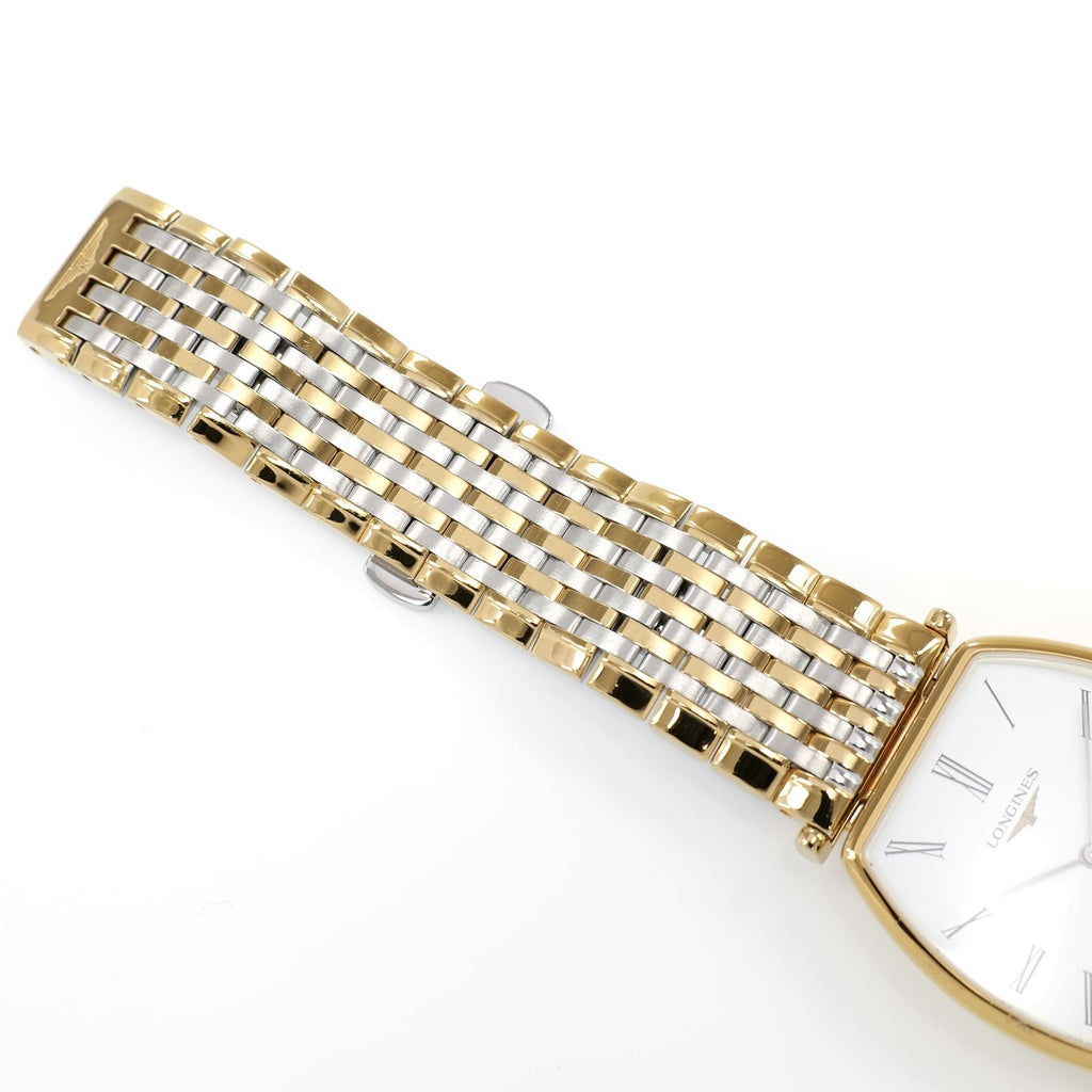 Longines La Grande Classique L4.705.2 stainless steel and gold PVD bracelet top