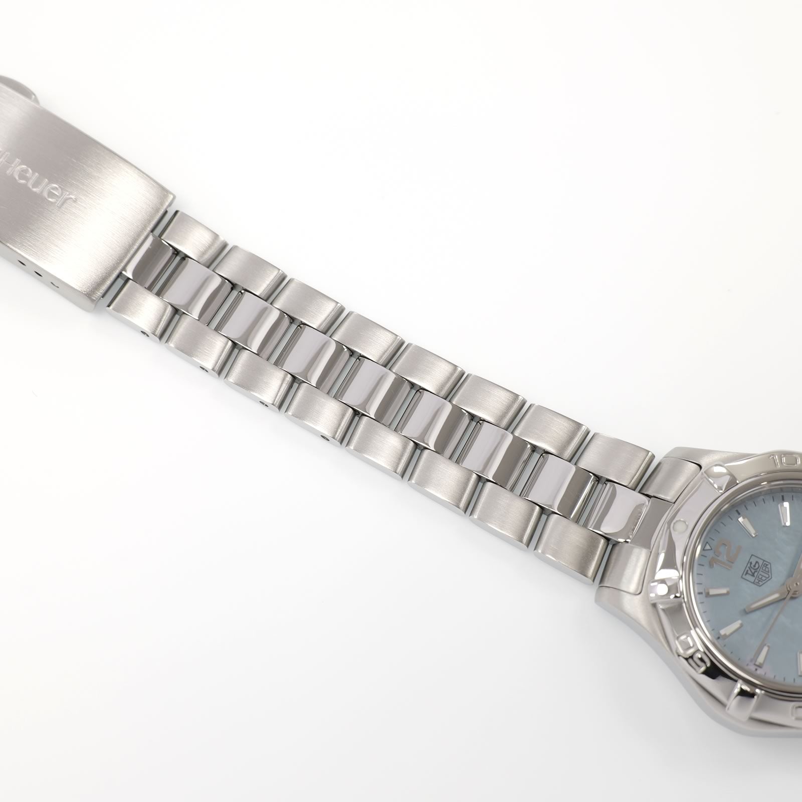 TAG Heuer Aquaracer WAF1417 stainless steel BA0823 bracelet top